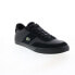 Фото #4 товара Lacoste Court-Master Pro 2222 Mens Black Leather Lifestyle Sneakers Shoes