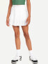 High-Waisted Pleated Performance Skort for Girls