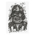 Фото #1 товара Wandbild Star Wars Darth Vader Drawing