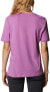 Фото #2 товара Columbia 280501 Bluebird Day Relaxed Crew Neck, Blossom Pink Heather, 1X