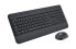 Фото #1 товара Logitech Signature MK650 Combo for Business - Full-size (100%) - Bluetooth - Membrane - QWERTZ - Graphite - Mouse included