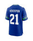 Фото #3 товара Men's Devon Witherspoon Royal Seattle Seahawks Throwback Player Game Jersey