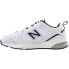 Фото #4 товара New Balance 608V5 Training Mens White Sneakers Athletic Shoes MX608WN5