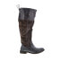 Фото #2 товара Roan by Bed Stu Natty F858037 Womens Gray Leather Lace Up Knee High Boots