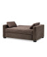 Фото #5 товара 66.5" W Polyester Augustus Full Convertible Sofa