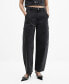 Фото #1 товара Women's Mid-Rise Slouchy Cargo Jeans