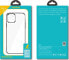 Joyroom Joyroom New Beauty Series ultra cienkie przezroczyste etui z metaliczną ramką do iPhone 12 mini czarny (JR-BP741)