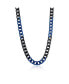 Stainless Steel 10mm Two-Tone Cuban Chain Necklace