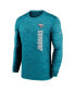 Men's Teal Jacksonville Jaguars 2024 Sideline Velocity Performance Long Sleeve T-Shirt