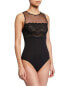 Фото #1 товара Maison Lejaby 301687 Insaissable Illusion-Yoke Bodysuit Size M