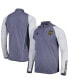 ფოტო #2 პროდუქტის Men's Gray LAFC 2023 On-Field AEROREADY Quarter-Zip Training Top