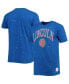 Фото #1 товара Men's Royal Lincoln Lions Bleach Splatter T-shirt