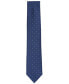 Фото #2 товара Men's Classic Square-Print Tie