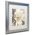 Фото #2 товара Color Bakery 'Winter White Ii' Matted Framed Art, 16" x 16"