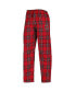 ფოტო #3 პროდუქტის Men's Red, Black Toronto Raptors Badge T-shirt and Pajama Pants Sleep Set