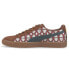 Puma Clyde X Tassle Dd Geometric Lace Up Mens Brown Sneakers Casual Shoes 38817