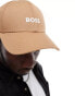 Фото #3 товара BOSS zed baseball cap in beige