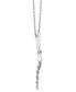 Diamond 18" Lariat Necklace (1/3 ct. t.w.) in 14k White Gold
