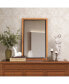 Фото #4 товара Rectangular Wall Mount Mirror 22'' x 36'' Wood Framed Vanity Decor withHanging Hooks