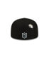 Фото #5 товара Men's X Staple Black, Gray Las Vegas Raiders Pigeon 59Fifty Fitted Hat