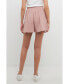 Фото #5 товара Women's Gauze Shorts With Thick Elastic Band And Pockets