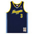 Фото #1 товара Mitchell & Ness NBA Swingman Denver Nuggets Allen Iverson T-shirt SMJY4205-DNU06AIVASBL
