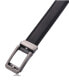 Фото #2 товара Men's Classic Keen Design Leather Ratchet Belt