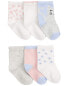 Baby 6-Pack Socks 0-3M
