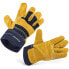 Rękawice rękawiczki ochronne robocze skórzane z mankietami M