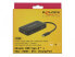 Фото #6 товара Адаптер Delock 63929 USB 2.0 Type-C - Black - DVI-I - DisplayPort - HDMI - VGA - USB - 1.5 W