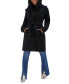 Фото #1 товара Women's Belted Hooded Wrap Coat, Created for Macy's