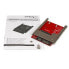 Фото #8 товара StarTech.com mSATA SSD to 2.5in SATA Adapter Converter - SATA - mSATA - Black - Red - Silver - CE - FCC - 6 Gbit/s - -40 - 85 °C
