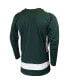 Фото #4 товара Men's Green Michigan State Spartans Replica College Hockey Jersey