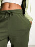 New Look wide leg joggers in khaki