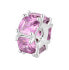 Fancy Vibrant Pink FVP04 timeless silver pendant