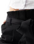 New Look paperbag waist formal trouser in black 40 - фото #10