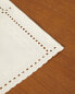 Check embroidery placemat (set of 2)