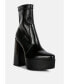 Фото #2 товара whippers patent pu high platform ankle boots