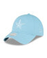 Фото #2 товара Big Boys and Girls Light Blue Dallas Cowboys Color Pack Brights 9TWENTY Adjustable Hat