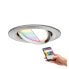 Фото #6 товара PAULMANN Nova Plus - Smart lighting spot - Brushed steel - ZigBee - LED - Warm white - 2700 K
