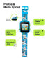 ფოტო #4 პროდუქტის Kid's Blue Shark Silicone Strap Touchscreen Smart Watch 42mm with Earbuds Gift Set