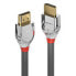 Lindy 5m High Speed HDMI Cable - Cromo Line - 5 m - HDMI Type A (Standard) - HDMI Type A (Standard) - 4096 x 2160 pixels - 18 Gbit/s - Grey - Silver