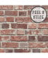 Фото #1 товара Brick Peel and Stick Wallpaper
