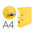 Фото #2 товара Папка-регистратор жёлтая Liderpapel AZ23 A4