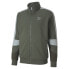 Фото #3 товара Puma Tfs Retro Fusion Full Zip Track Jacket Mens Green Casual Athletic Outerwear