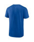 ფოტო #4 პროდუქტის Men's Royal Dallas Mavericks 2024 Southwest Division Champions Locker Room T-Shirt