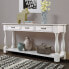 Фото #3 товара 63" Wood Console Table with Drawers & Shelf