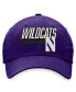 Фото #3 товара Бейсболка на регулируемой шапке Top of the World для мужчин, фиолетовая Northwestern Wildcats Slice