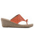 Фото #2 товара Women's Beaux Espadrille Wedge Sandals