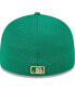 Фото #3 товара Men's White, Green Seattle Mariners 2024 St. Patrick's Day Low Profile 59FIFTY Fitted Hat